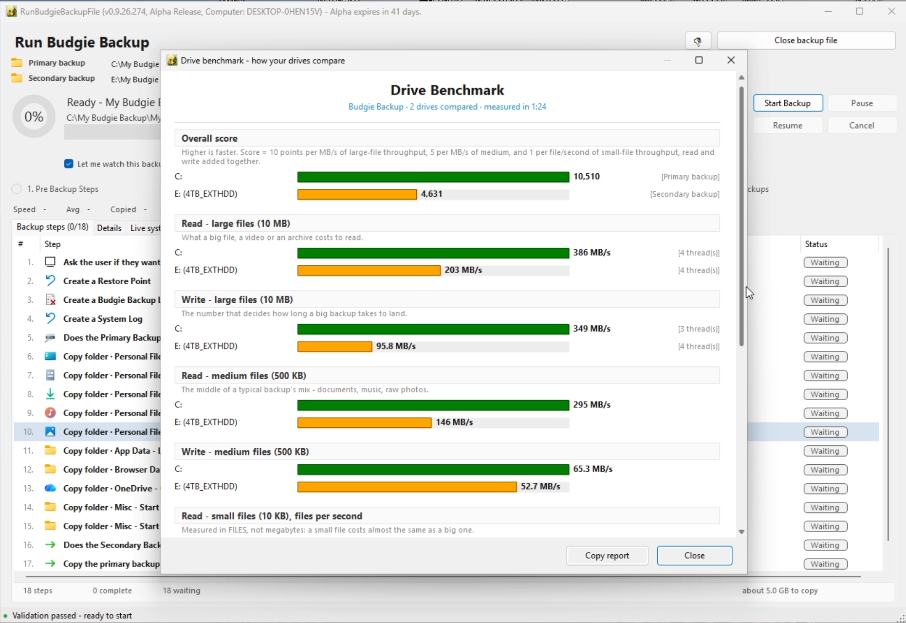 Measure Disk Speed 3