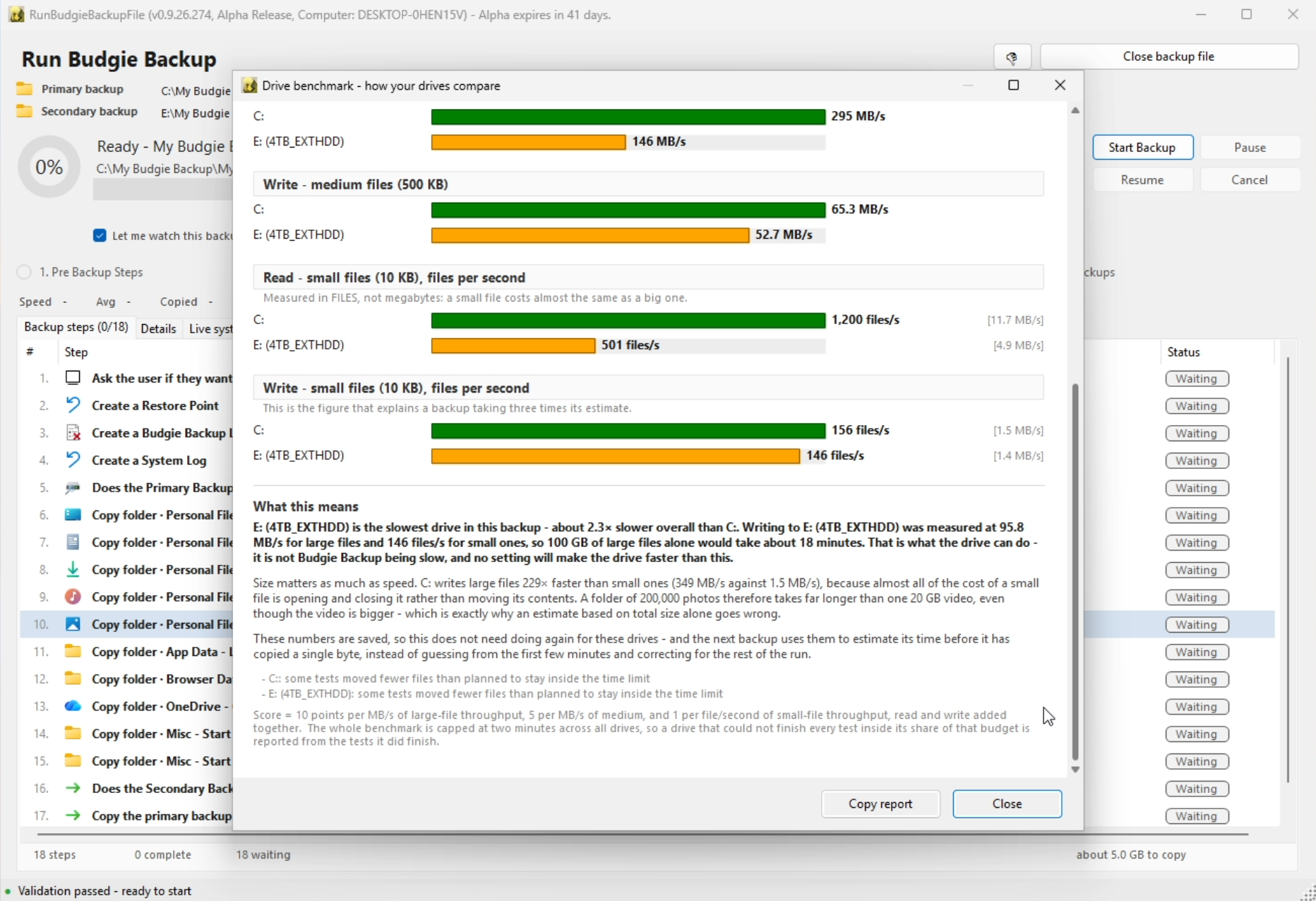 Measure Disk Speed 4